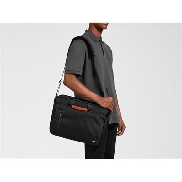 Protective Laptop Shoulder Bag Universal Dell Lenovo Laptop Chromebook Ultrabook - Picture 7 of 8